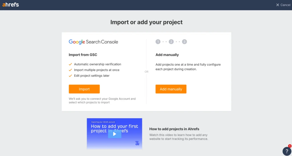 Ahrefs Site Explorer backlink analysis interface