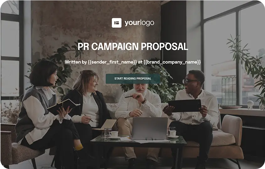 Better Proposals template library showing professional proposal design options
