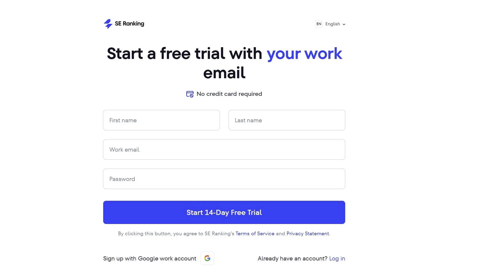 SE Ranking SEO platform dashboard and keyword tracking