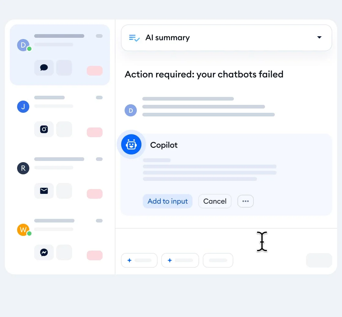 Tidio help desk and live chat dashboard showing customer conversations and Lyro AI automation